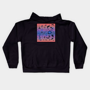 Ocean Design Kids Hoodie